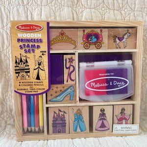 NWT - Melissa & Doug - Princess Stamp Set